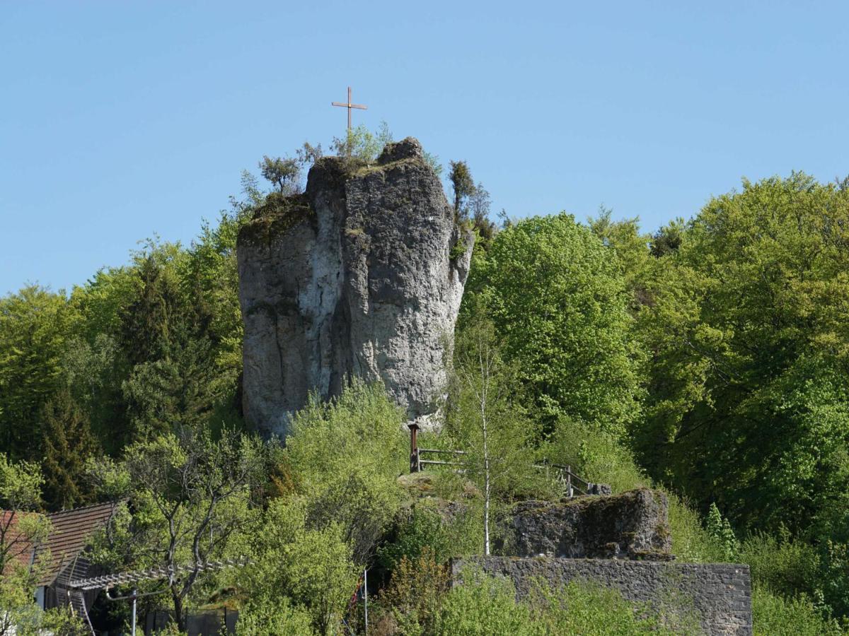 Apartmán Haus Burgblick Obertrubach Exteriér fotografie